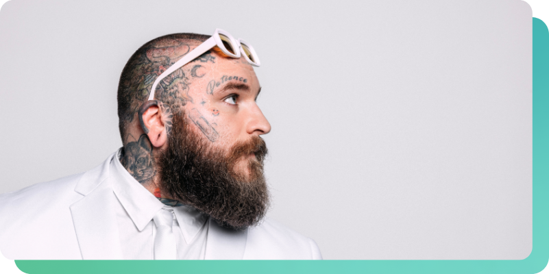 Teddy Swims WMG Artist Cosmic Country